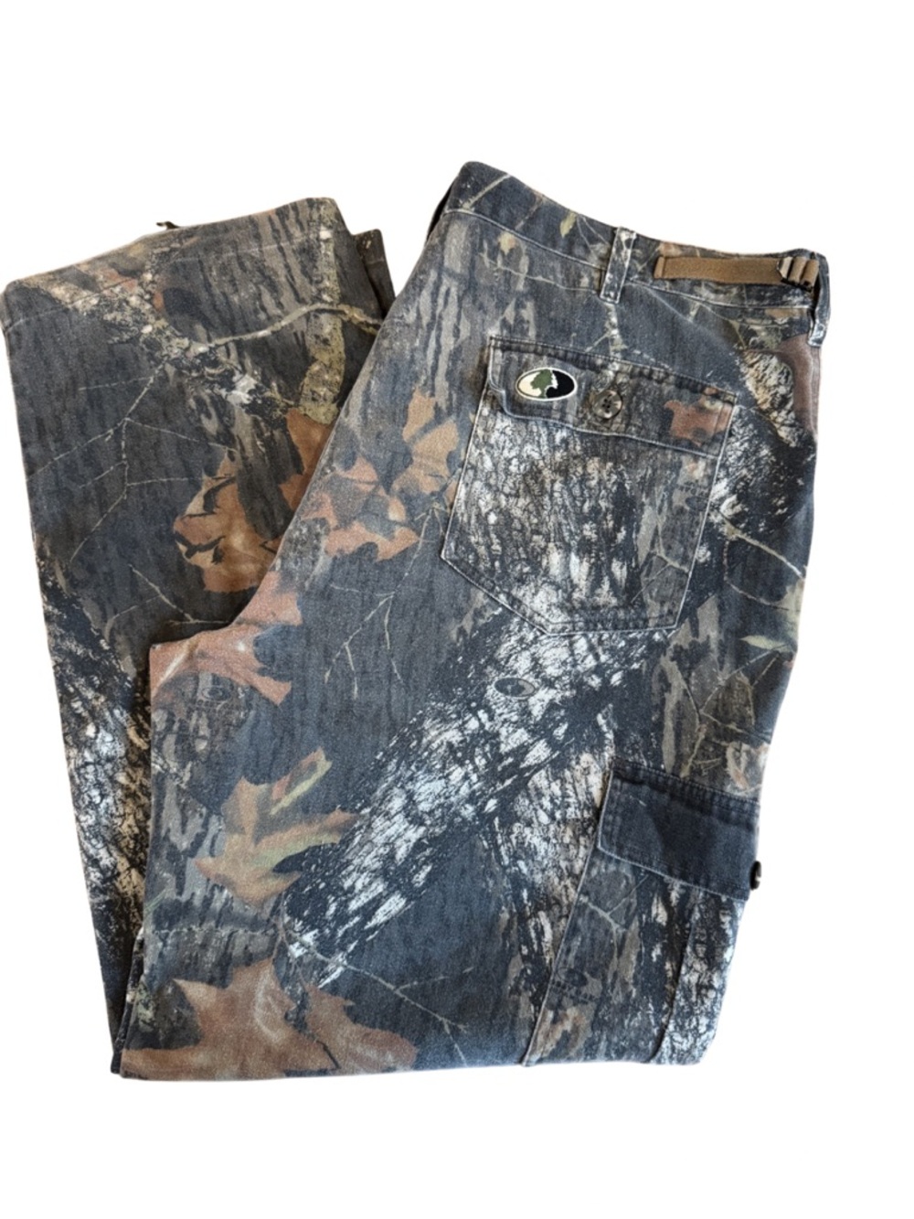 Y2K Mossy Oak Explorer Midweight Camouflage Cargo Pants in size XL